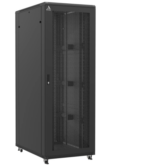 En Kit - Baie serveur 47U 800x1200x2283mm (LxPxH) 800kg, Porte avant/arrière nid d'abeille main product photo