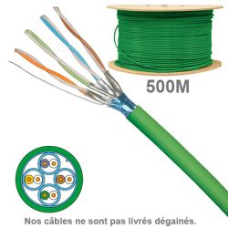 CABLE CAT6A FFTP LS0H 1x4P 100 OHMS AWG23