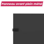 Baie de brassage 31U 600x800x1585mm (LxPxH) 500kg, Porte avant panneau plein / Sans porte arrière, Sans panneaux latéraux thumbnail
