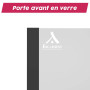 En kit - Baie de brassage 31U 600x600x1585mm (LxPxH) 500kg, Porte avant en verre / Porte arrière panneau plein, Sans panneaux latéraux thumbnail