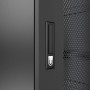 Baie serveur 42U 800x600x2060mm (LxPxH) 800kg, Porte avant double pleine / Porte arrière double pleine thumbnail