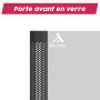 En Kit - Baie serveur 42U 800x800x2060mm (LxPxH) 800kg, Porte avant en verre/Porte arrière nid d'abeille thumbnail