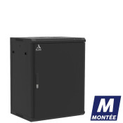 Coffret mural 15U monté, Porte pleine, 600X450X769 LxPxH (mm)