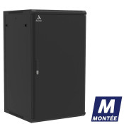 Coffret mural 21U monté, Porte pleine, 600X600X1035 LxPxH (mm)