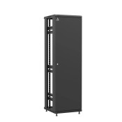 Baie en kit Ligne 1200 42U 600x600mm, porte avant : Simple Pleine, porte arrière : Sans Porte, sans panneaux latéraux