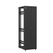Baie en kit Ligne 1200 42U 600x800mm, porte avant : Double Pleine, porte arrière : Sans Porte, sans panneaux latéraux