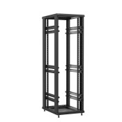 Baie en kit Ligne 1200 42U 600x800mm, porte avant : Sans Porte, porte arrière : Sans Porte, sans panneaux latéraux