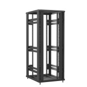 Baie en kit Ligne 1200 42U 800x1000mm, porte avant : Sans Porte, porte arrière : Sans Porte, sans panneaux latéraux