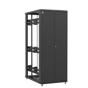 Baie en kit Ligne 1200 42U 800x1200mm, porte avant : Double Pleine, porte arrière : Sans Porte, sans panneaux latéraux