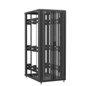 Baie en kit Ligne 1200 42U 800x1200mm, porte avant : Double Verre, porte arrière : Sans Porte, sans panneaux latéraux