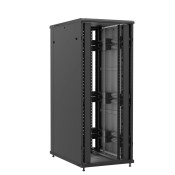 Baie en kit Ligne 1200 42U 800x1200mm, porte avant : Sans Porte, porte arrière : Sans Porte, avec panneaux latéraux