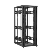 Baie en kit Ligne 1200 42U 800x1200mm, porte avant : Sans Porte, porte arrière : Sans Porte, sans panneaux latéraux