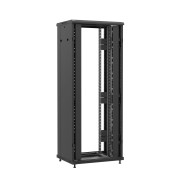Baie en kit Ligne 1200 42U 800x600mm, porte avant : Sans Porte, porte arrière : Sans Porte, avec panneaux latéraux