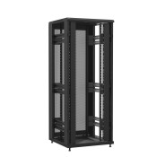 Baie en kit Ligne 1200 42U 800x800mm, porte avant : Sans Porte, porte arrière : Simple Nid d'Abeille, sans panneaux latéraux