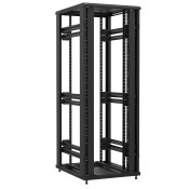 Baie en kit Ligne 1200 47U 800x1000mm, porte avant : Sans Porte, porte arrière : Sans Porte, sans panneaux latéraux