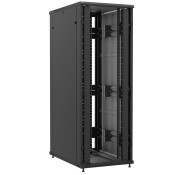 Baie en kit Ligne 1200 47U 800x1200mm, porte avant : Sans Porte, porte arrière : Sans Porte, avec panneaux latéraux