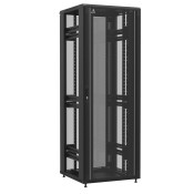 Baie en kit Ligne 1200 47U 800x800mm, porte avant : Simple Verre, porte arrière : Double Verre, sans panneaux latéraux