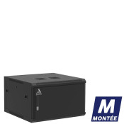 Coffret mural 6U monté, Porte pleine, 600X600X368 LxPxH (mm)