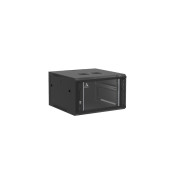 Coffret mural 6U monté, Porte en verre, 600X600X368 LxPxH (mm)