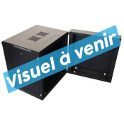 Coffret mural 15U pivotant monté, Porte pleine, 600X600 LxPxH (mm)