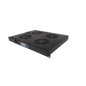 12848 - 4 VENTILATEURS AVEC THERMOSTAT 1U PROF 35CM -  Socamont®