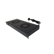 12845 - 2 VENTILATEURS SANS THERMOSTAT 1U PROF 19CM -