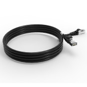 Cordon RJ45 CAT6A SFTP 100 OHM - NOIR