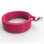 Cordon RJ45 CAT6A SFTP 100 OHM - ROSE