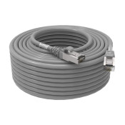 Cordon RJ45 cat 6a SFTP 100 Ohms LSOH, gris, 30m