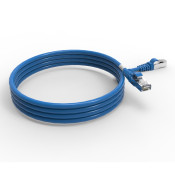 Cordon RJ45 CAT 7 SFTP - bleu