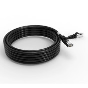Cordon RJ45 cat7 SFTP 100 Ohms LSOH surmoulé noir 5m