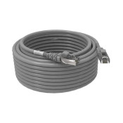 Cordon RJ45 cat7 SFTP 100 Ohms LSOH surmoulé gris 10m
