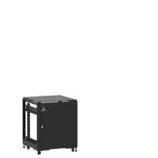 Baie 12U 600x600mm, porte avant : Simple Pleine, porte arrière : Sans Porte, sans panneaux latéraux