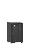 51866MSVPPPL - Baie de brassage 18U 600x600x1007mm (LxPxH) 500kg, Porte avant en verre/Porte arrière panneau plein 72703