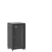 52166MSVPPPL - Baie de brassage 21U 600x600x1141mm (LxPxH) 500kg, Porte avant en verre/Porte arrière panneau plein