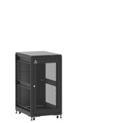 En kit - Baie 21U 600x800mm, porte avant : Simple Nid d'Abeille, porte arrière : Simple Pleine, sans panneaux latéraux