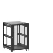 En kit - Baie 21U 800x1000mm, porte avant : Simple Verre, porte arrière : Sans Porte, sans panneaux latéraux