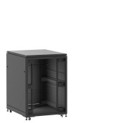 En kit - Baie 21U 800x1000mm, porte avant : Sans Porte, porte arrière : Simple Pleine, avec panneaux latéraux