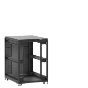 En kit - Baie 21U 800x1000mm, porte avant : Sans Porte, porte arrière : Simple Pleine, sans panneaux latéraux