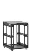 Baie 21U 800x1000mm, porte avant : Sans Porte, porte arrière : Sans Porte, sans panneaux latéraux