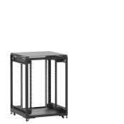 Baie 21U 800x800mm, porte avant : Sans Porte, porte arrière : Sans Porte, sans panneaux latéraux