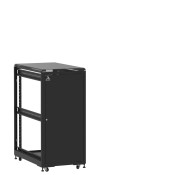 En kit - Baie 24U 600x1000mm, porte avant : Simple Pleine, porte arrière : Sans Porte, sans panneaux latéraux