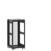 En kit - Baie 24U 600x600mm, porte avant : Sans Porte, porte arrière : Simple Verre, sans panneaux latéraux