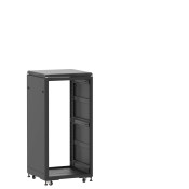 En kit - Baie 24U 600x600mm, porte avant : Sans Porte, porte arrière : Sans Porte, avec panneaux latéraux