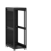 Baie 36U 600x1000mm, porte avant : Sans Porte, porte arrière : Simple Pleine, sans panneaux latéraux