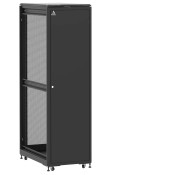 En kit - Baie 42U 600x1000mm, porte avant : Simple Pleine, porte arrière : Simple Nid d'Abeille, sans panneaux latéraux