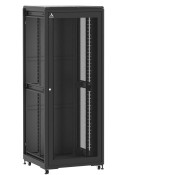 En kit - Baie 42U 800x800mm, porte avant : Simple Nid d'Abeille, porte arrière : Simple Pleine, sans panneaux latéraux