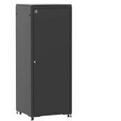 En kit - Baie 42U 800x800mm, porte avant : Simple Pleine, porte arrière : Double Verre, avec panneaux latéraux