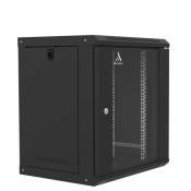 Coffret mural 12U Monté Porte en verre 600x450x600 Ligne 60