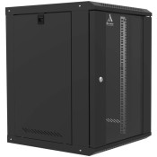 Coffret mural 15U Monté Porte en verre 600x600x730 Ligne 60